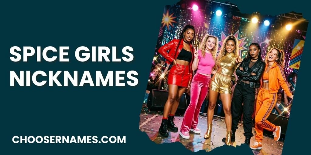 Spice Girls Nicknames