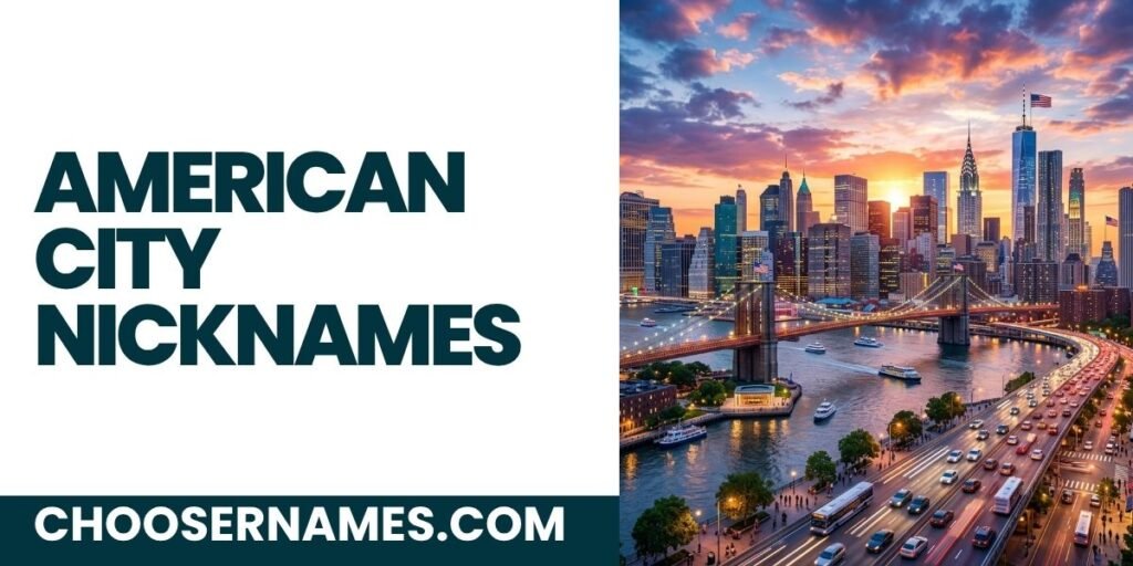 American City Nicknames
