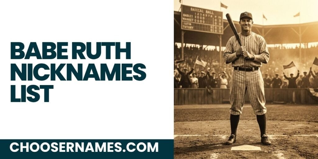 Babe Ruth Nicknames List