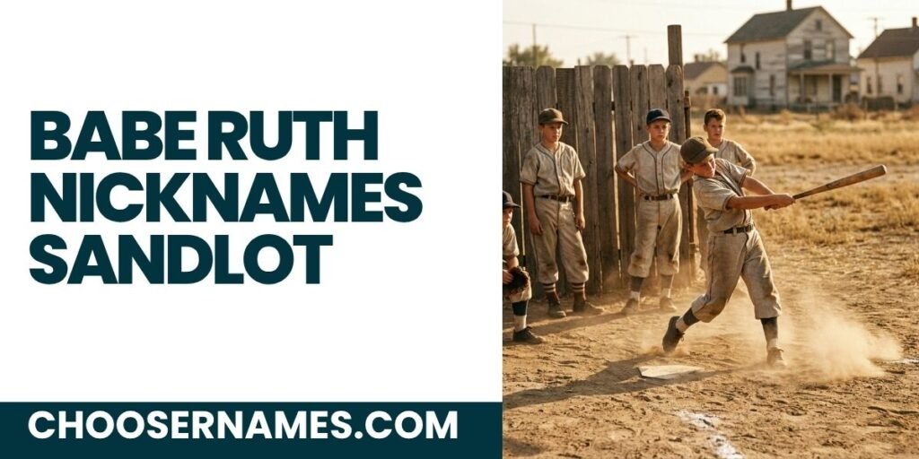 Babe Ruth Nicknames Sandlot