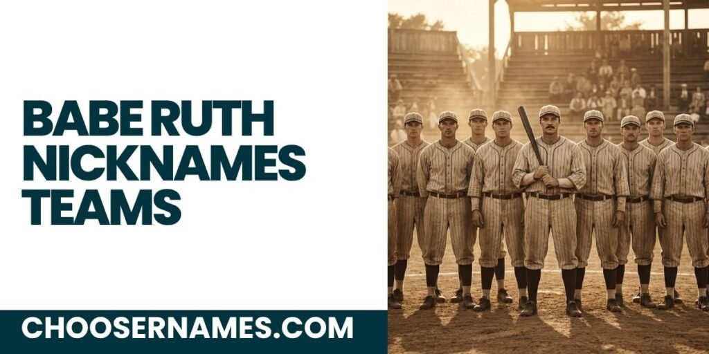 Babe Ruth Nicknames Teams