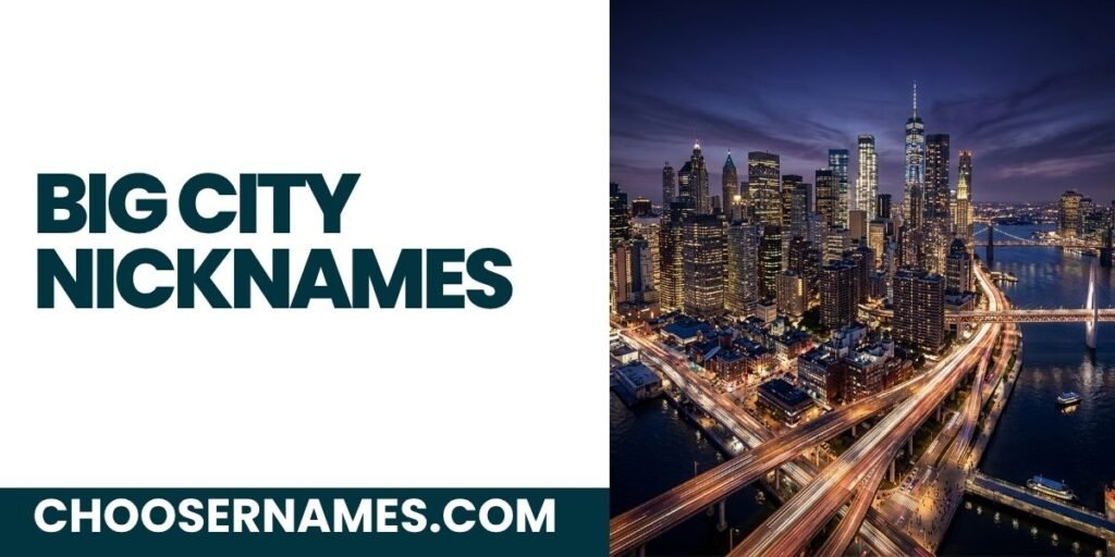 Big City Nicknames