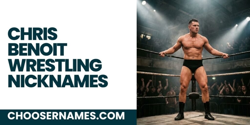 Chris Benoit Wrestling Nicknames
