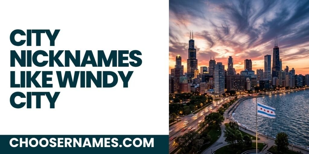 City Nicknames Like Windy City