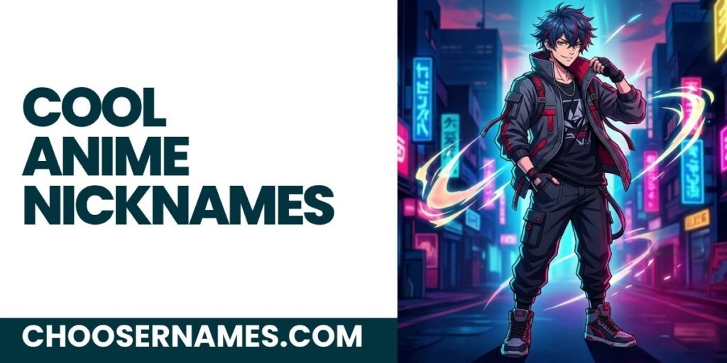 Cool Anime Nicknames