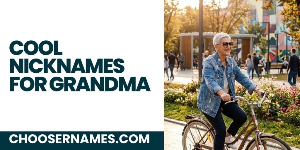 Cool Nicknames for Grandma