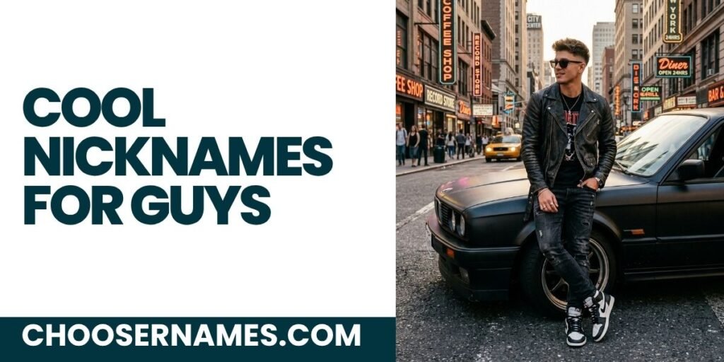 Cool Nicknames for Guys