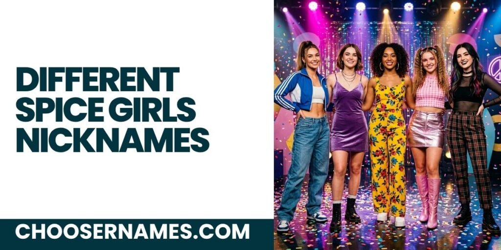 Different Spice Girls Nicknames