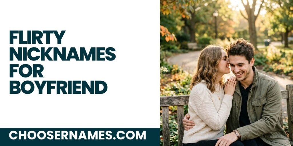 Flirty Nicknames for Boyfriend