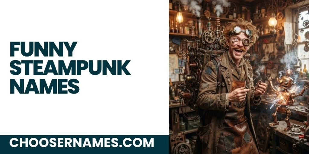 Funny Steampunk Names