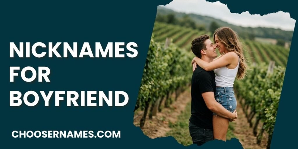Nicknames for Boyfriend
