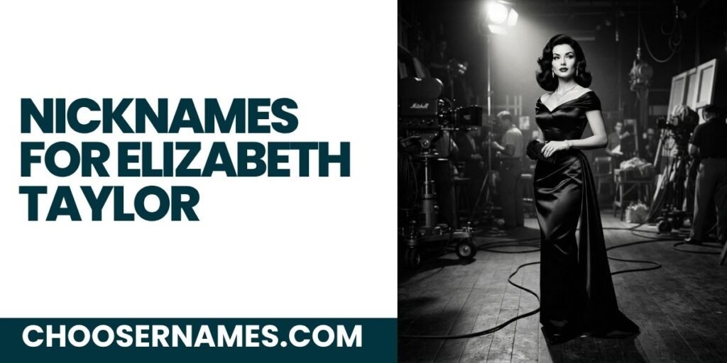 Nicknames for Elizabeth Taylor