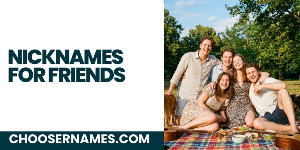 Nicknames for Friends