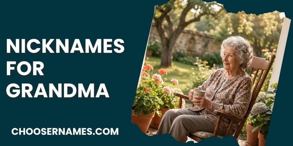 Nicknames for Grandma