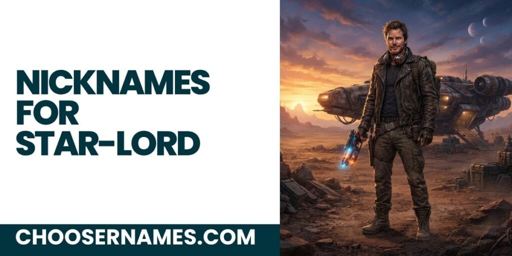 Nicknames for Star-Lord