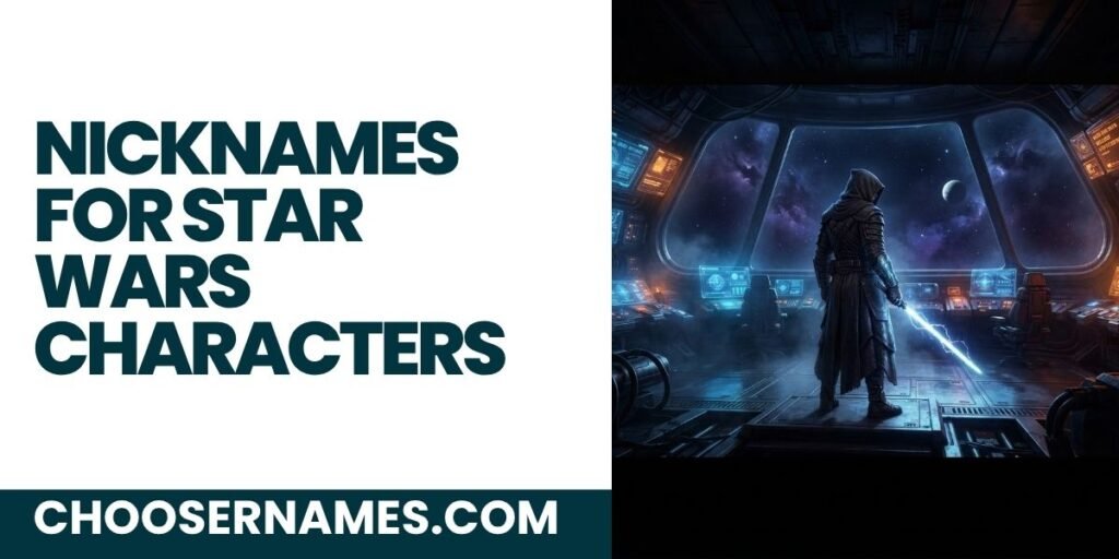 Nicknames for Star Wars Characters