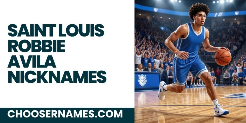 Saint Louis Robbie Avila Nicknames
