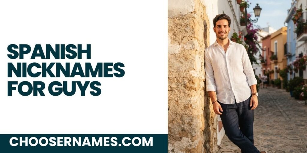 Spanish Nicknames for Guys