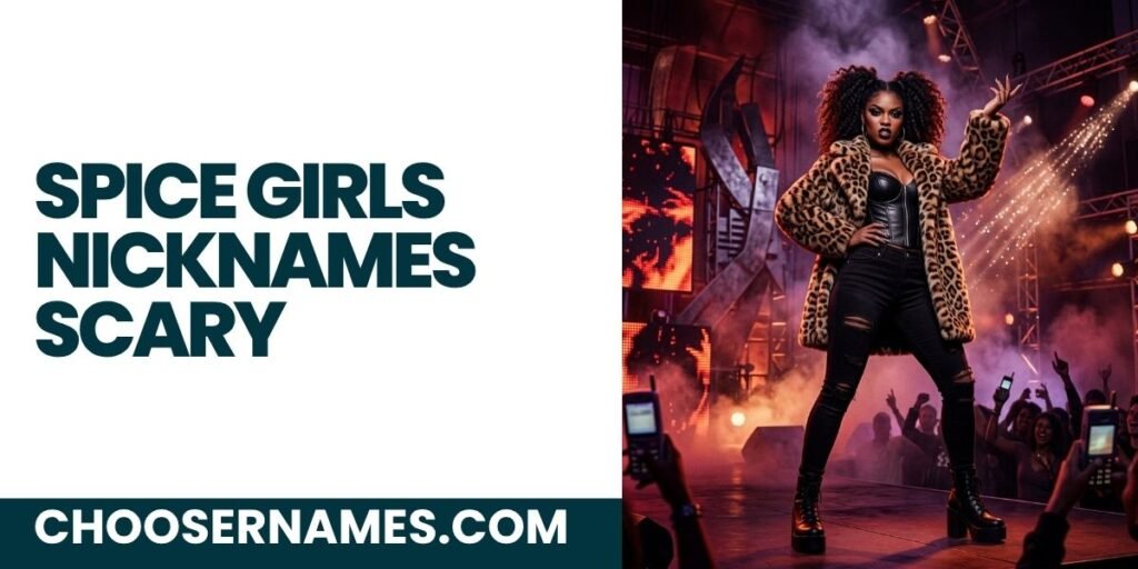 Spice Girls Nicknames Scary
