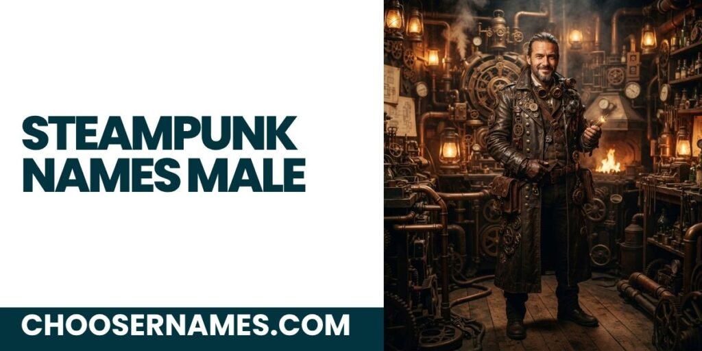 Steampunk Names Male