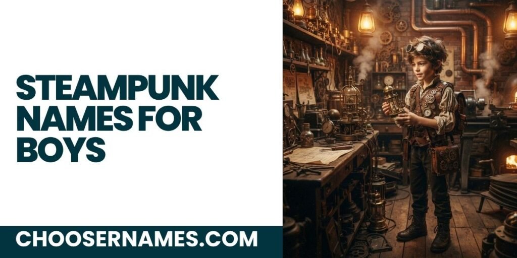 Steampunk Names for Boys