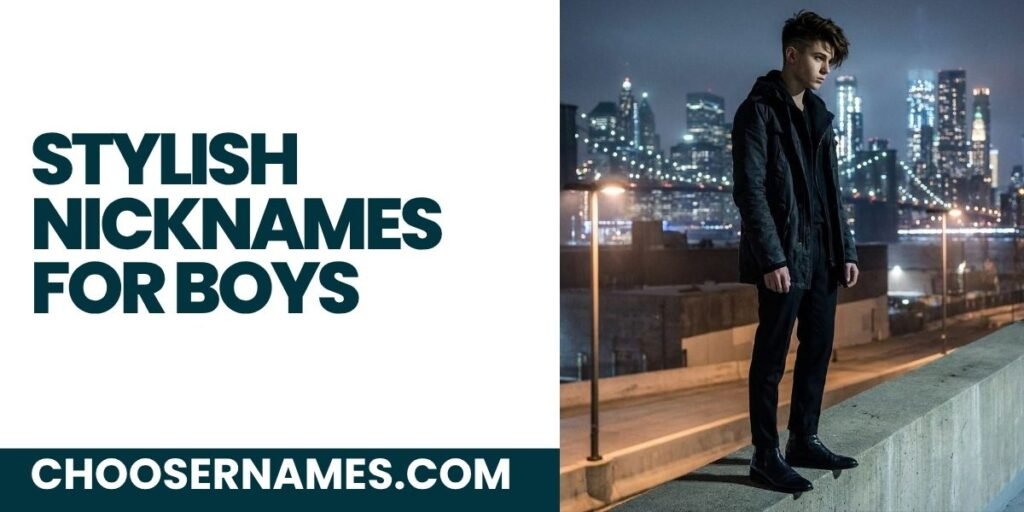 Stylish Nicknames for Boys