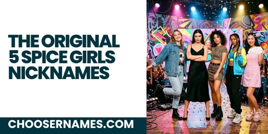 The Original 5 Spice Girls Nicknames