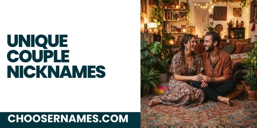 Unique Couple Nicknames