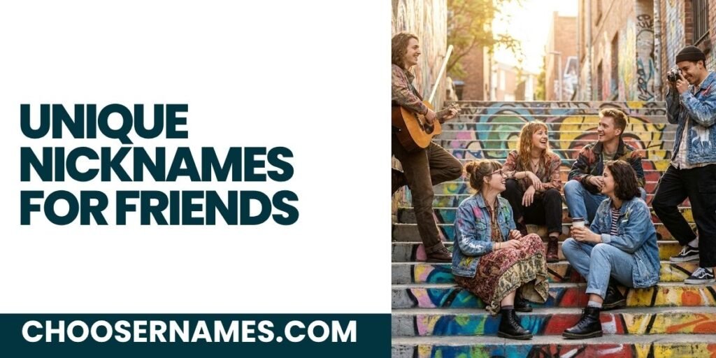 Unique Nicknames for Friends