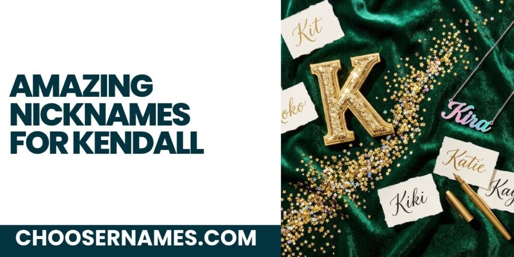 Amazing Nicknames for Kendall