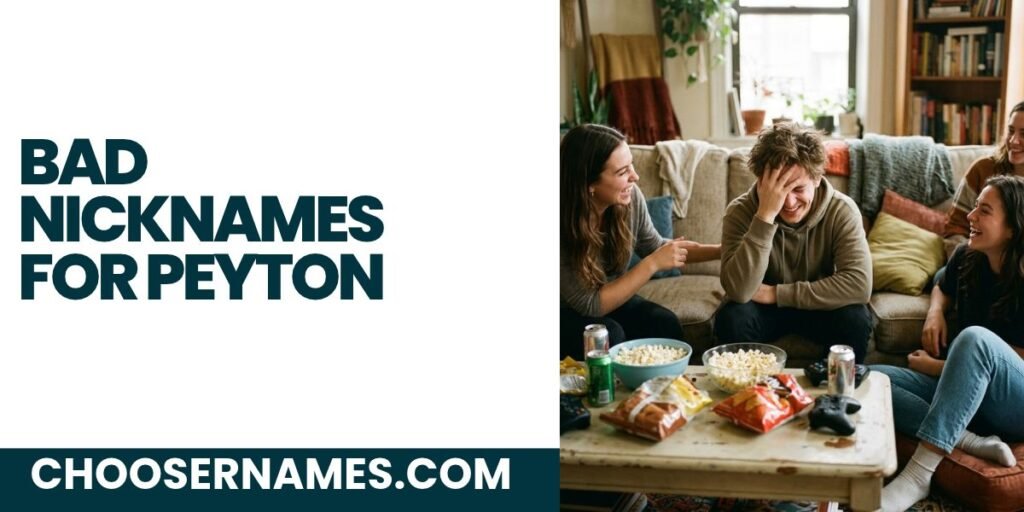 Bad Nicknames for Peyton