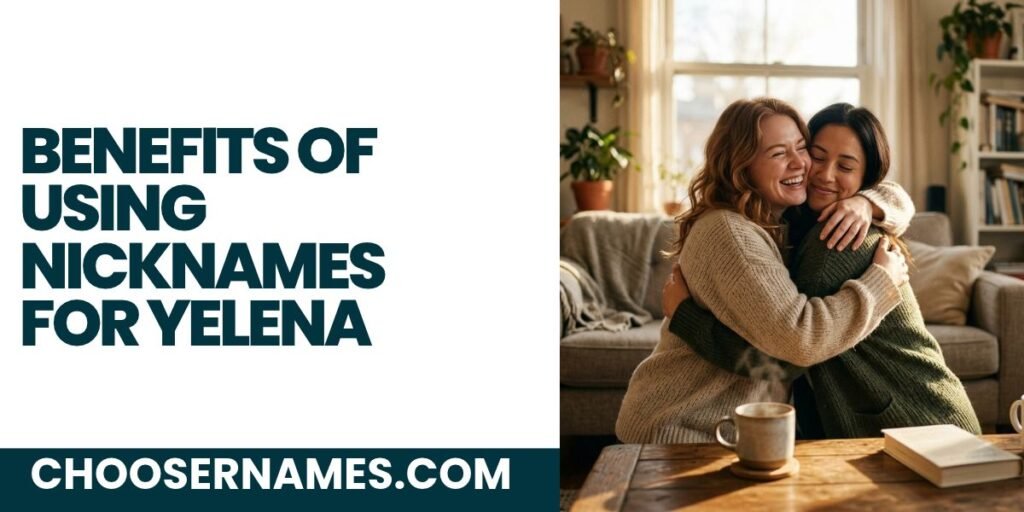 Benefits of Using Nicknames for Yelena
