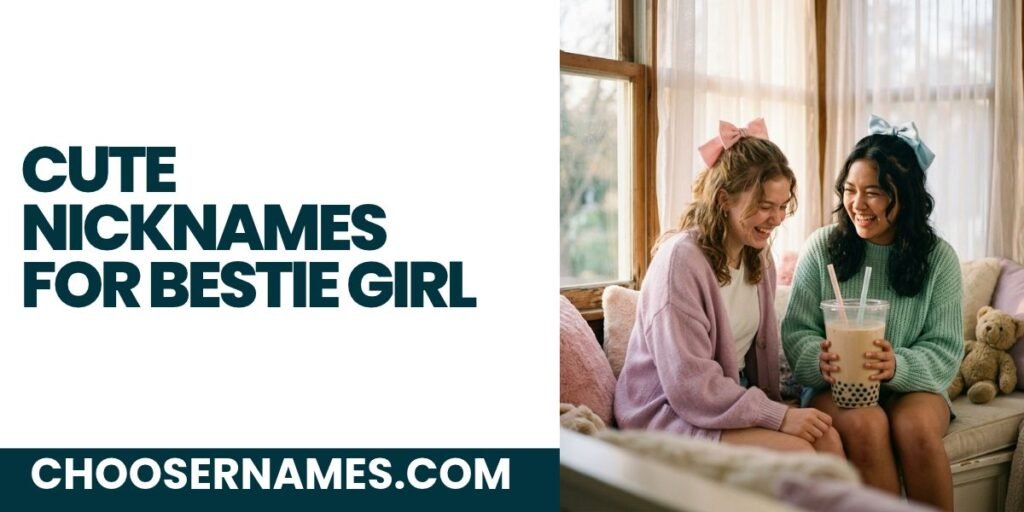 Cute Nicknames for Bestie Girl