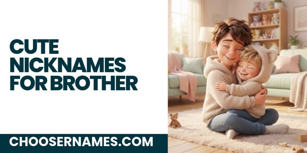 Cute Nicknames for Brother
