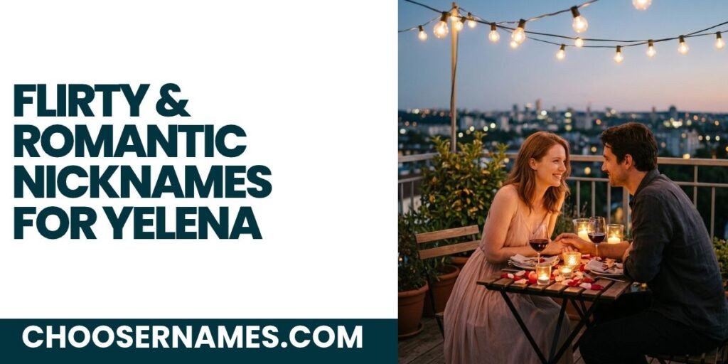 Flirty & Romantic Nicknames for Yelena