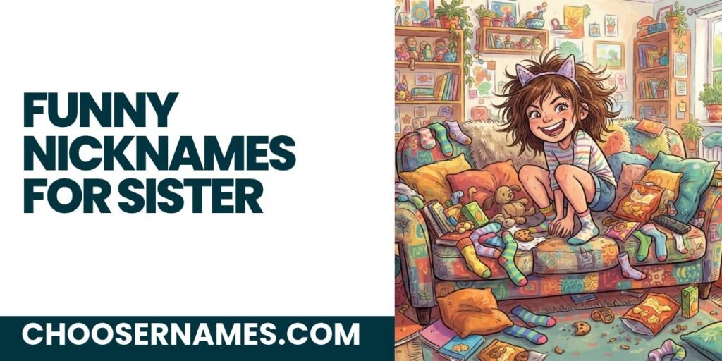 Funny Nicknames for Sister