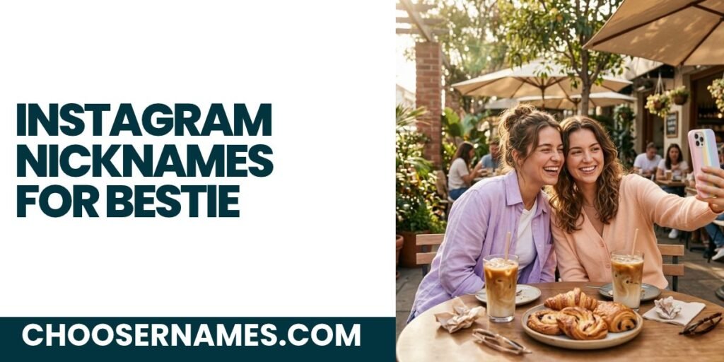 Instagram Nicknames for Bestie
