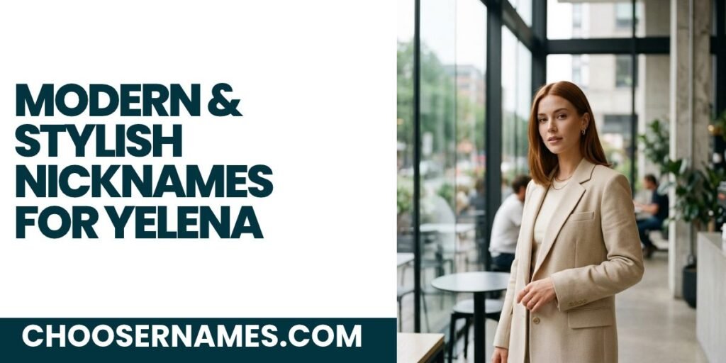Modern & Stylish Nicknames for Yelena
