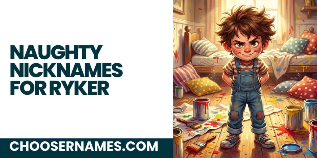 Naughty Nicknames for Ryker
