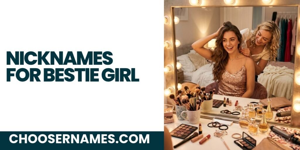 Nicknames for Bestie Girl