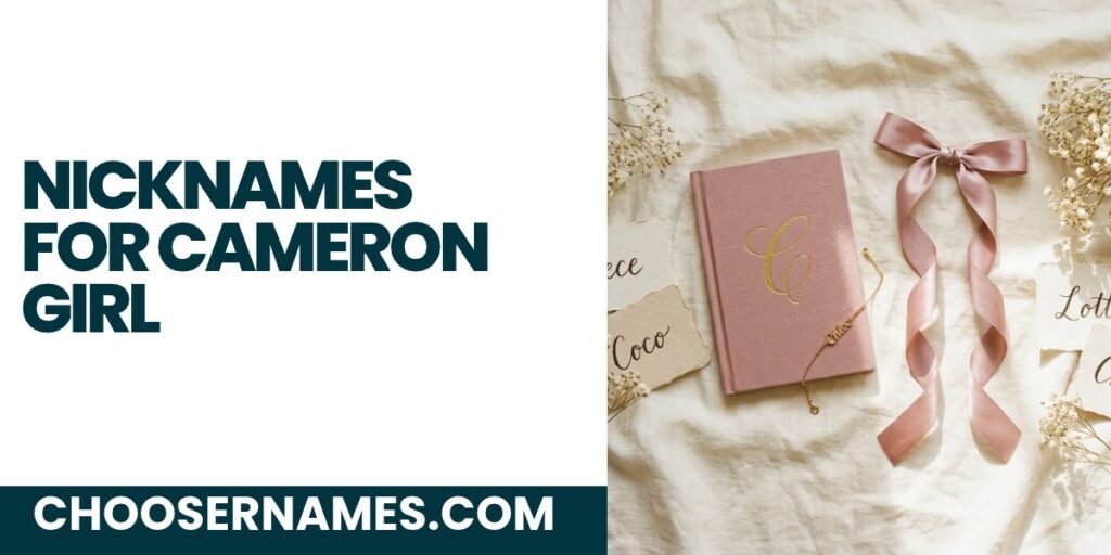 Nicknames for Cameron Girl
