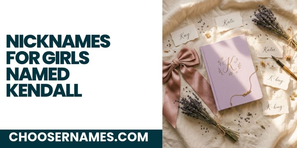 Nicknames for Girls Named Kendall