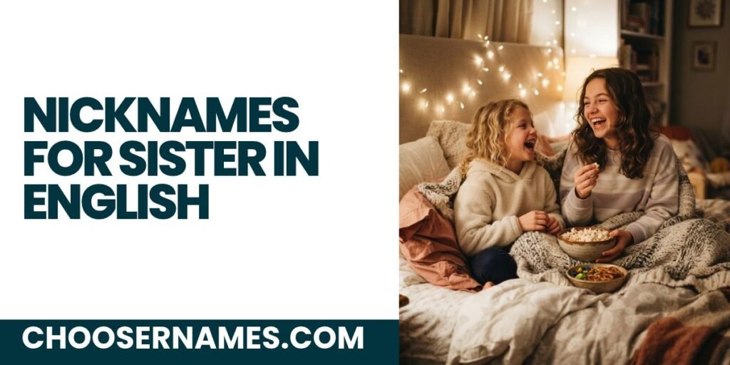 Nicknames for Sister in English