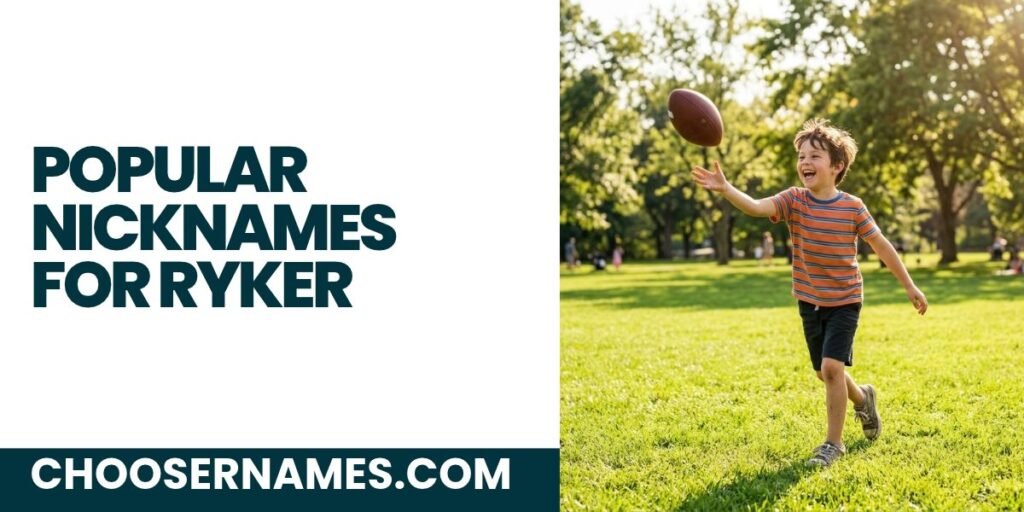 Popular Nicknames for Ryker