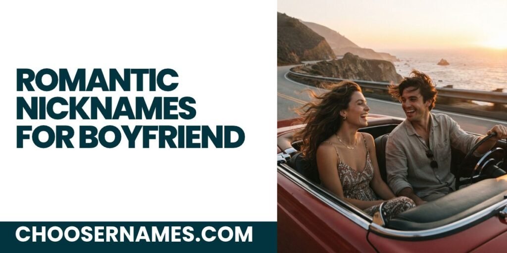 Romantic Nicknames for Boyfriend