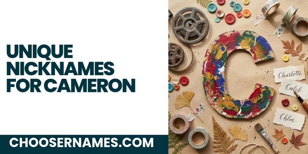Unique Nicknames for Cameron