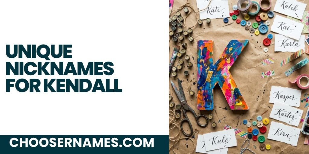 Unique Nicknames for Kendall