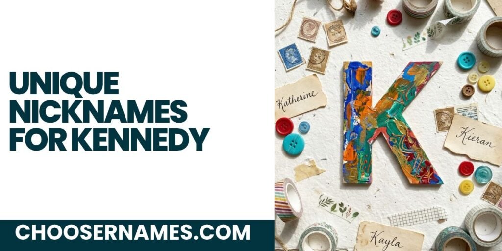 Unique Nicknames for Kennedy