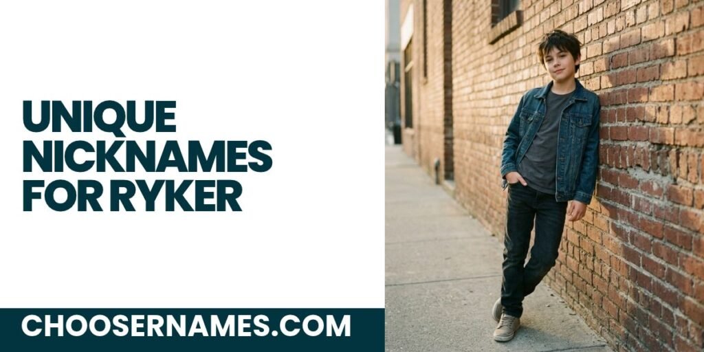 Unique Nicknames for Ryker